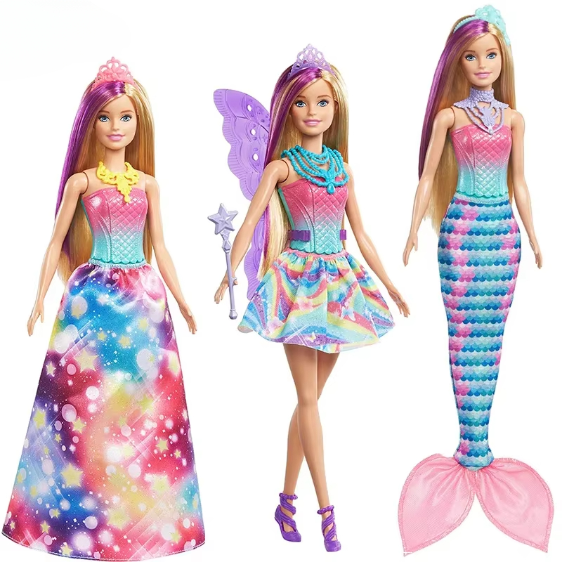 Baby Clothing Gifts - Boneka Barbie Asli Mainan Fashion Dongeng