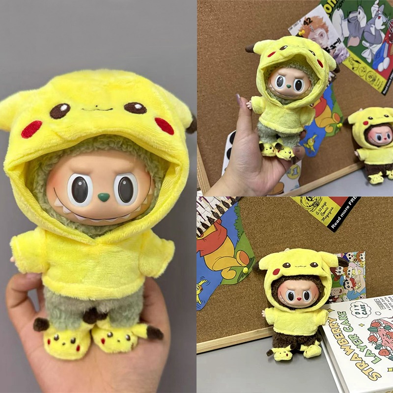 Baby Clothing 1 Year Old - 15 17cm Untuk Boneka Labubu Kartun