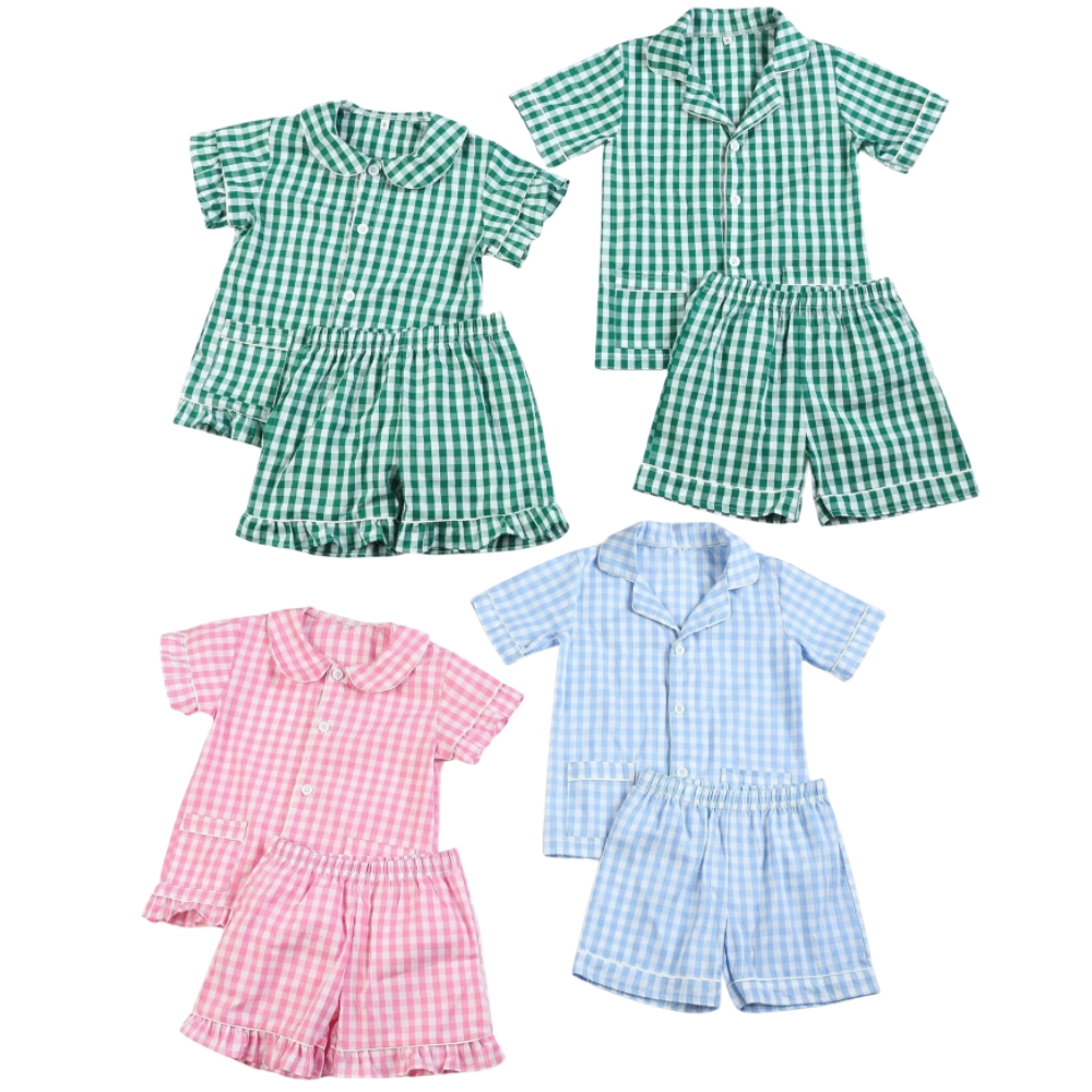 Baby Sleep Suit - Grosir 1-12 tahun piyama anak-anak 100%