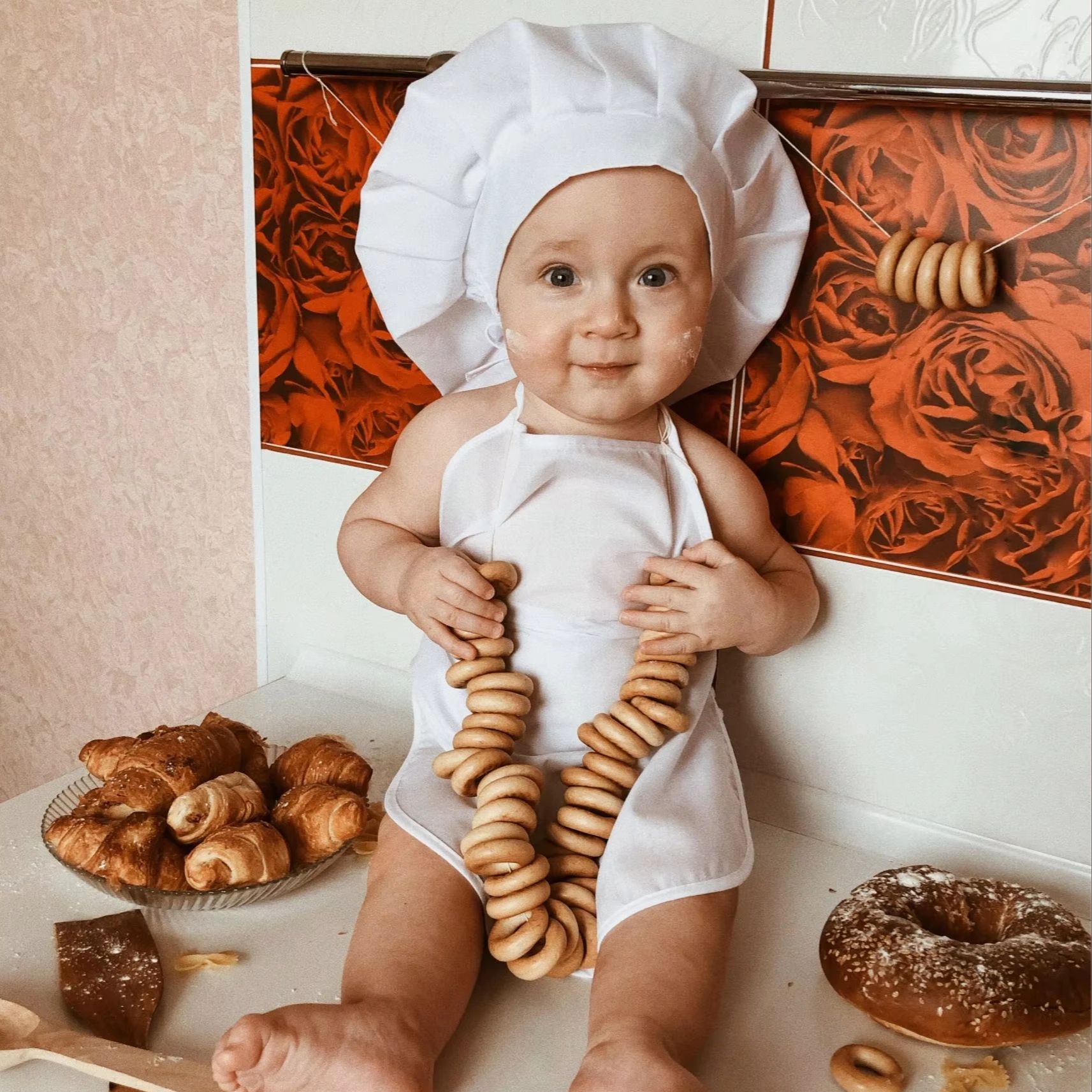 Baby Clothing Gender Neutral - Kostum Koki Bayi Baru Lahir Alat