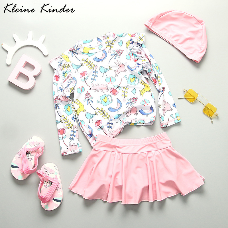 Baby Swimwear Uv - Pakaian renang kartun untuk anak perempuan