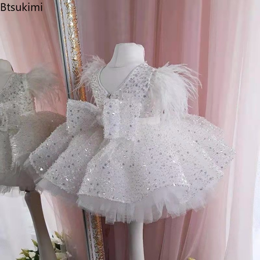 Baby Clothing 1 Year Old - Gaun Bayi Perempuan 2026 Gaun Tutu