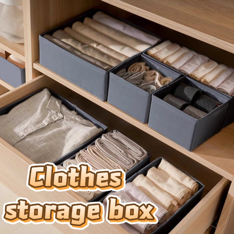 Baby Clothing Organizer - Kotak Penyimpanan Pakaian Dalam dari Kain,