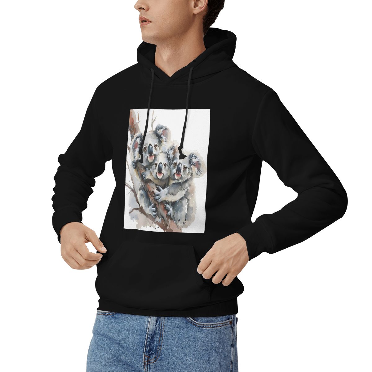 Baby Shop Clothing - Bayi Beruang Koala Memeluk Dahan, Hoodie
