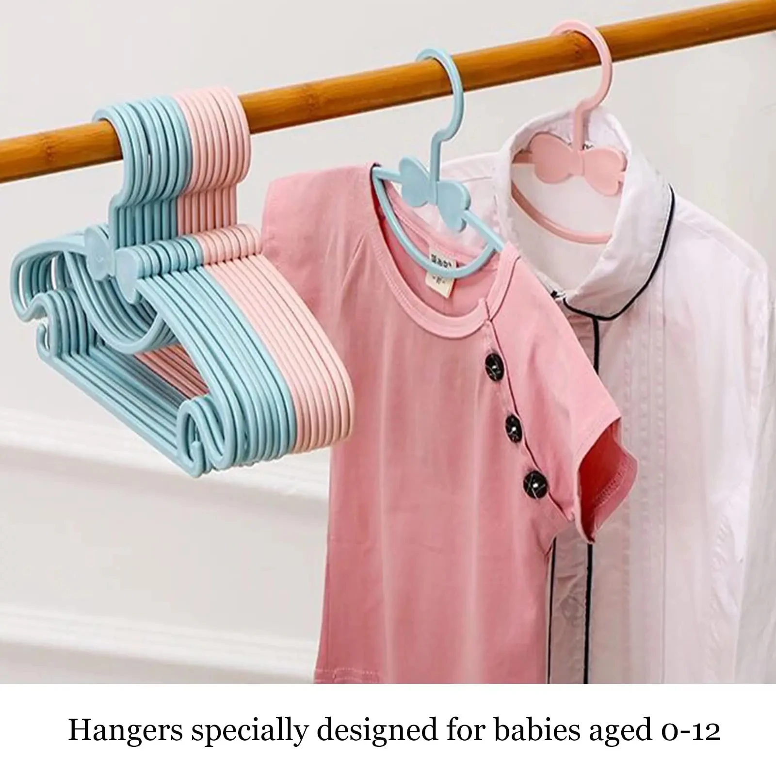 Gantungan Baju Bayi 10pcs Rak  - Baby Clothing Hanging Rack ulasan dan harga