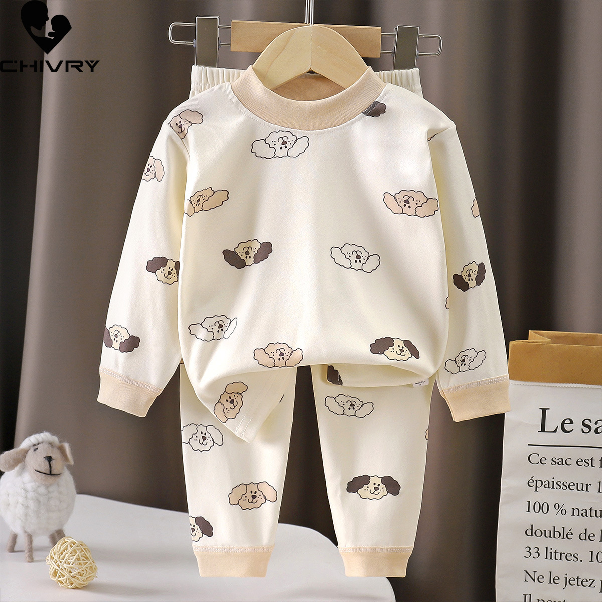 Set Piyama Hangat Musim Gugur  - Baby Sleep Suit ulasan dan harga