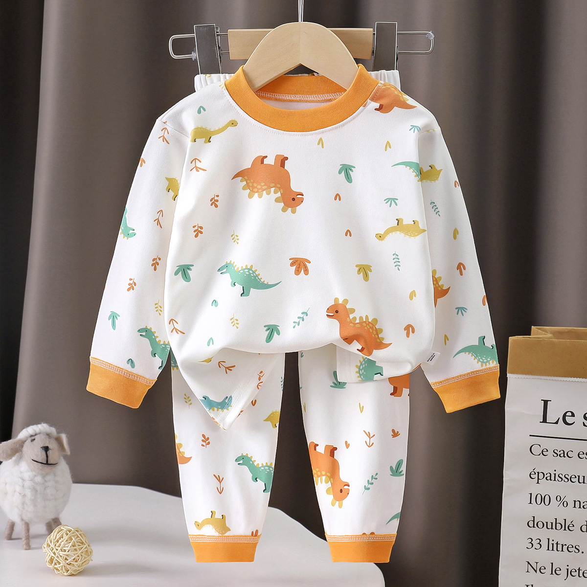 Set Piyama Hangat Musim Gugur  - Baby Sleep Suit ulasan dan harga