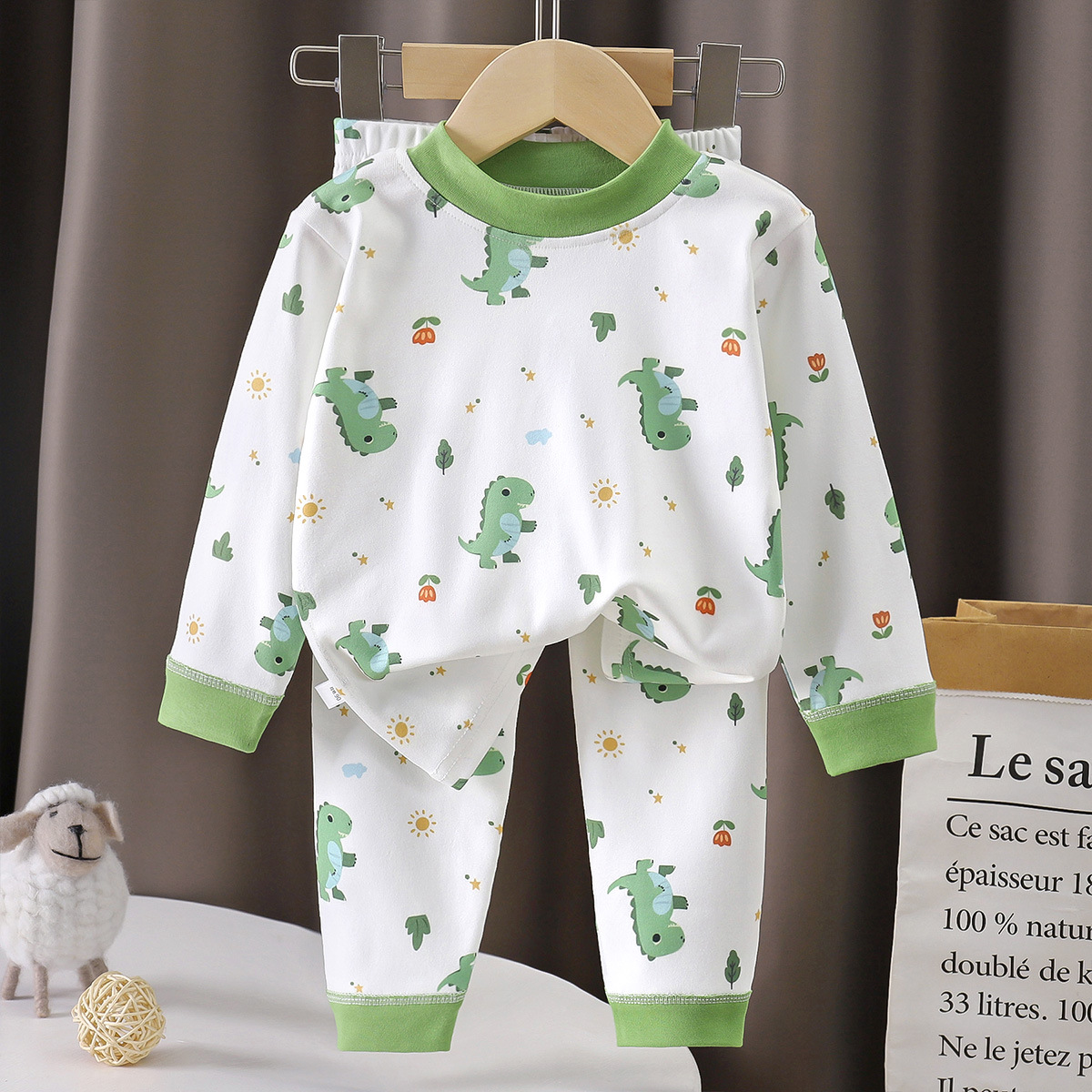 Set Piyama Hangat Musim Gugur  - Baby Sleep Suit ulasan dan harga