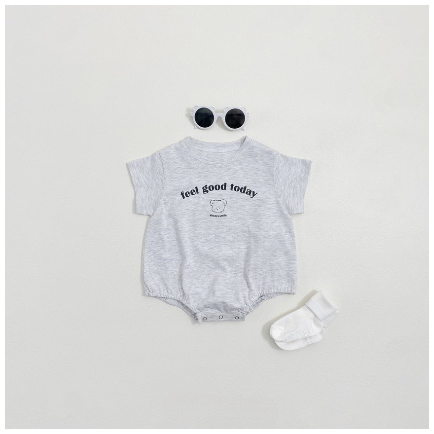 Bodysuit Lengan Pendek Bayi Ba - Baby Clothing Gender Neutral ulasan dan harga