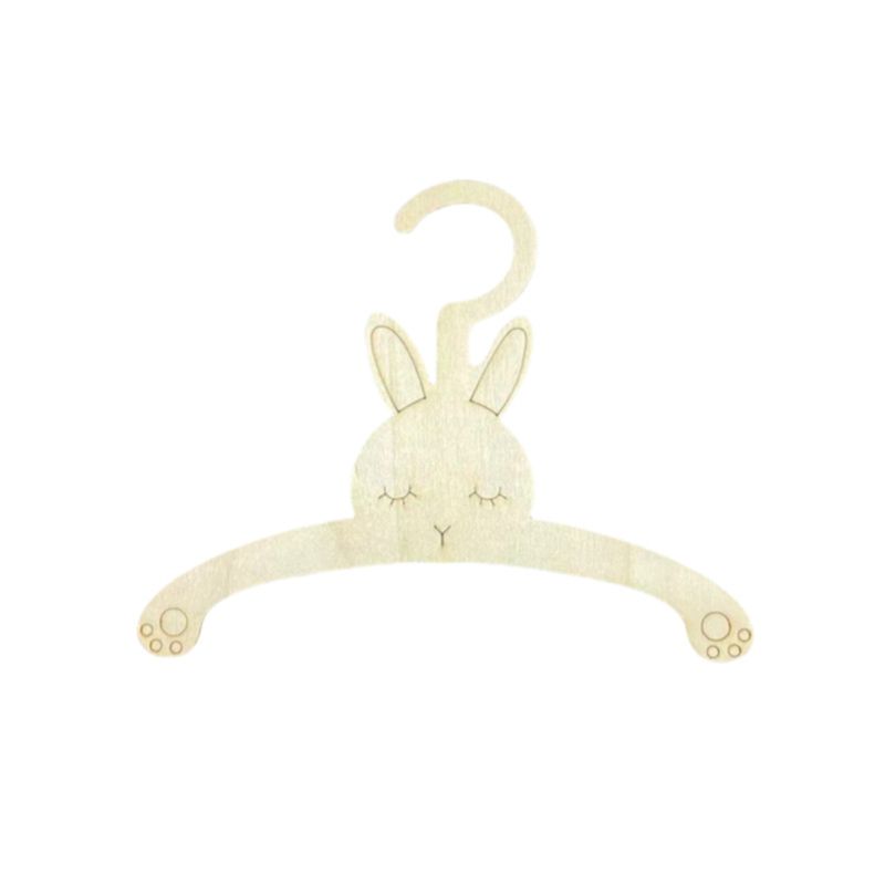 20 Buah Gantungan Baju Kayu Lu - Baby Clothing Hanging Rack ulasan dan harga