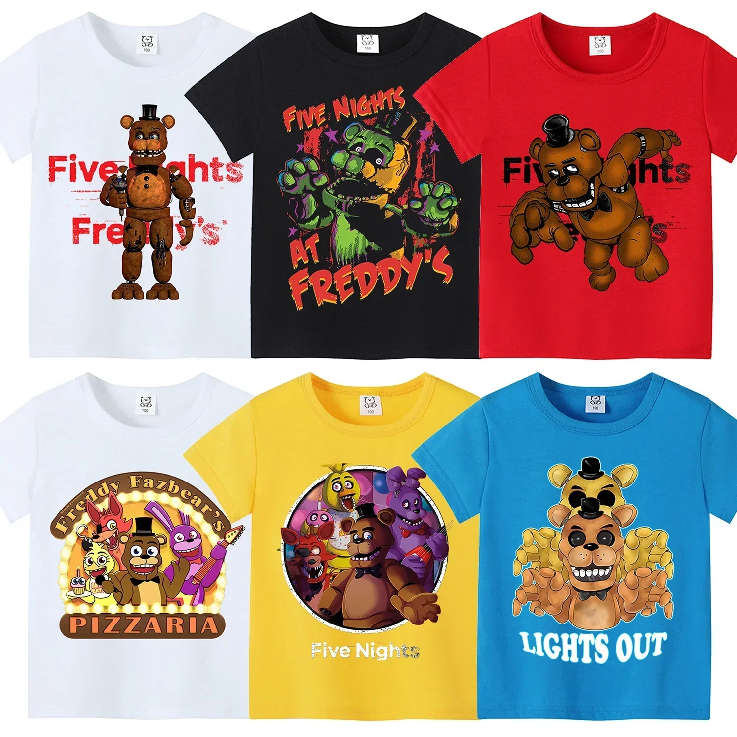 Baju Kaus Pendek Bertema Five  - Baby Clothing 1 Year Old ulasan dan harga