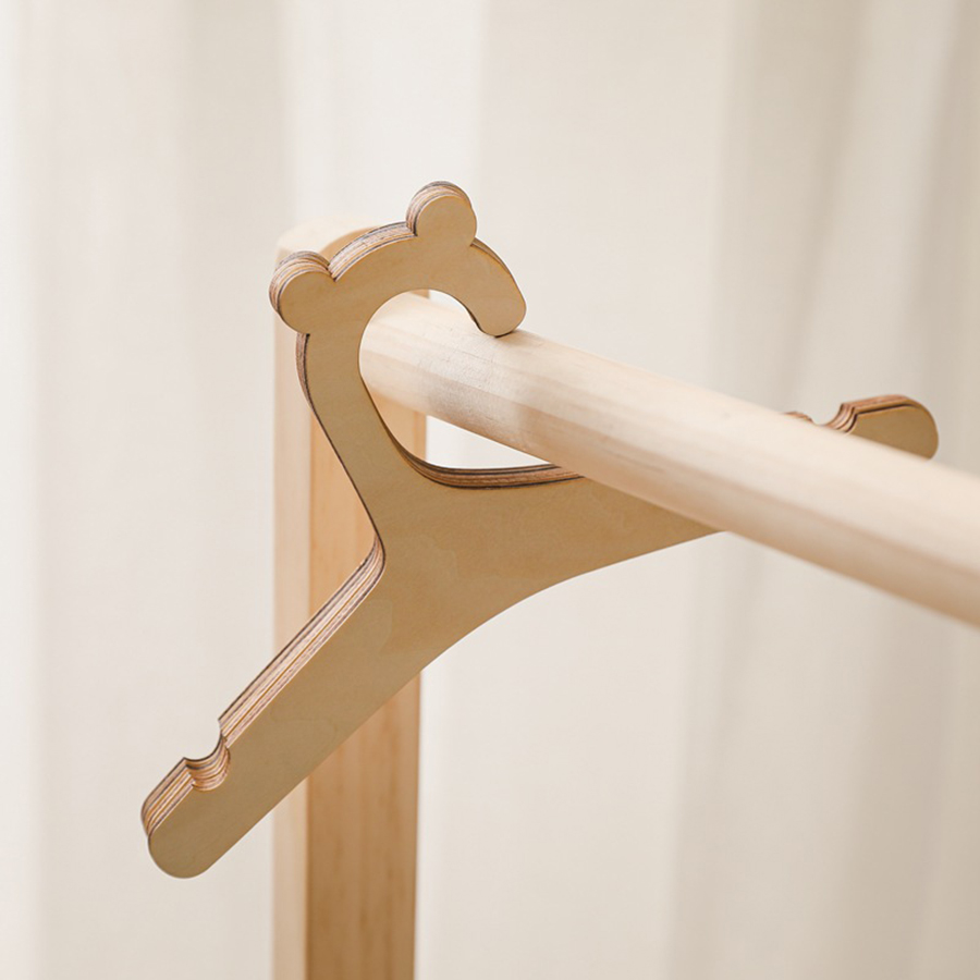 10 Buah/Set Rak Gantungan Krea - Baby Clothing Hanging Rack ulasan dan harga