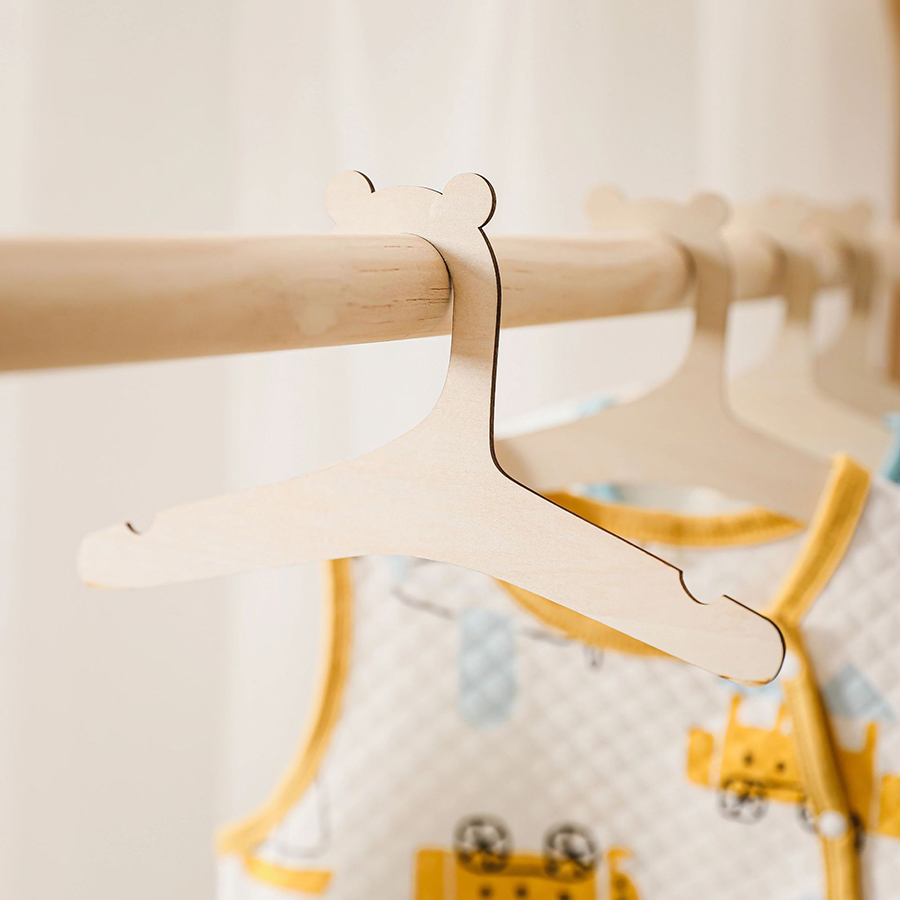 10 Buah/Set Rak Gantungan Krea - Baby Clothing Hanging Rack ulasan dan harga