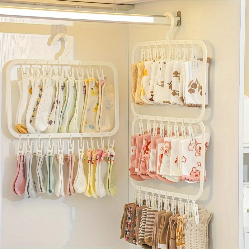 Gantungan Bayi Multi-klip untu - Baby Clothing Hanging Rack ulasan dan harga