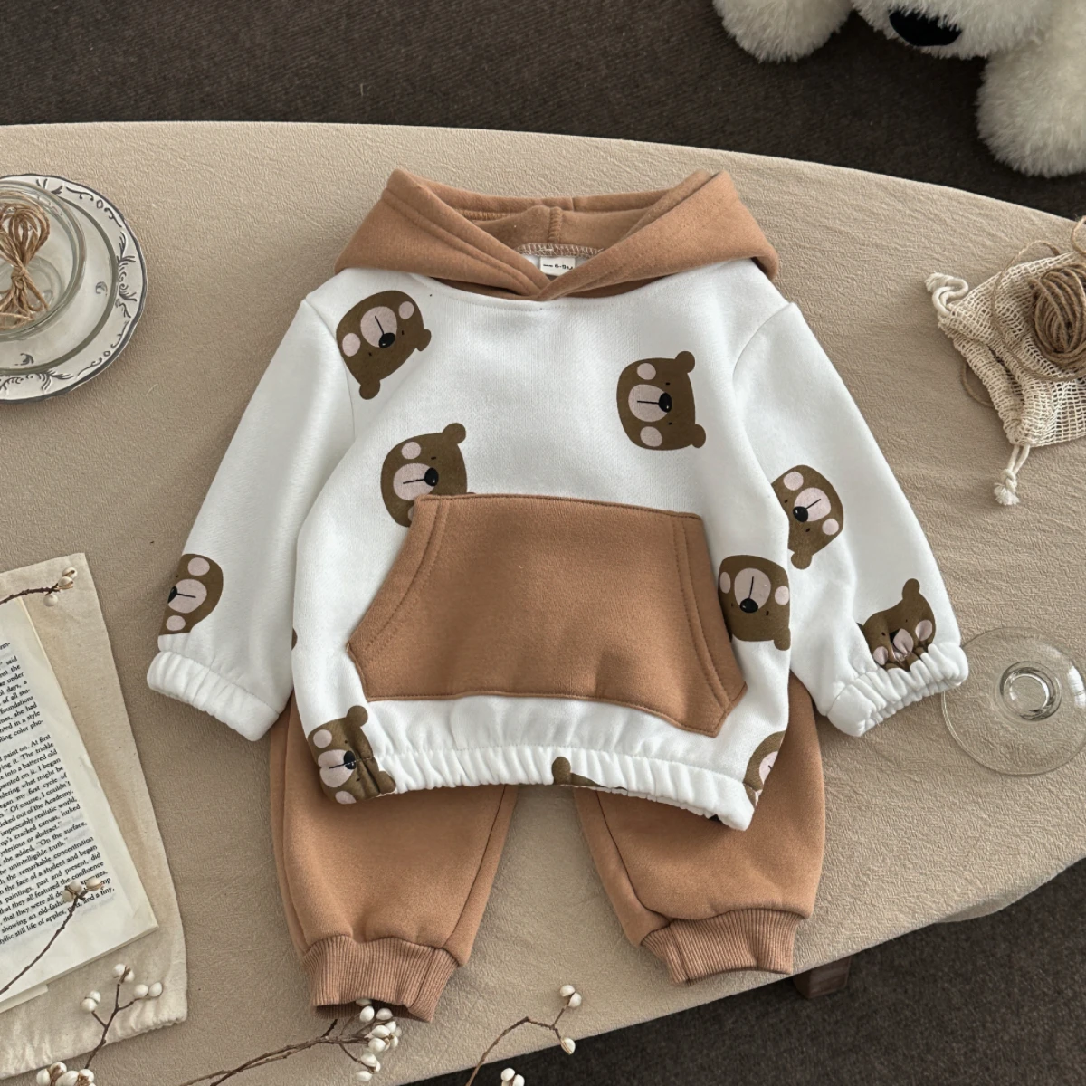 Setelan Baju Bertudung Bayi Pe - Baby Clothing Gender Neutral ulasan dan harga