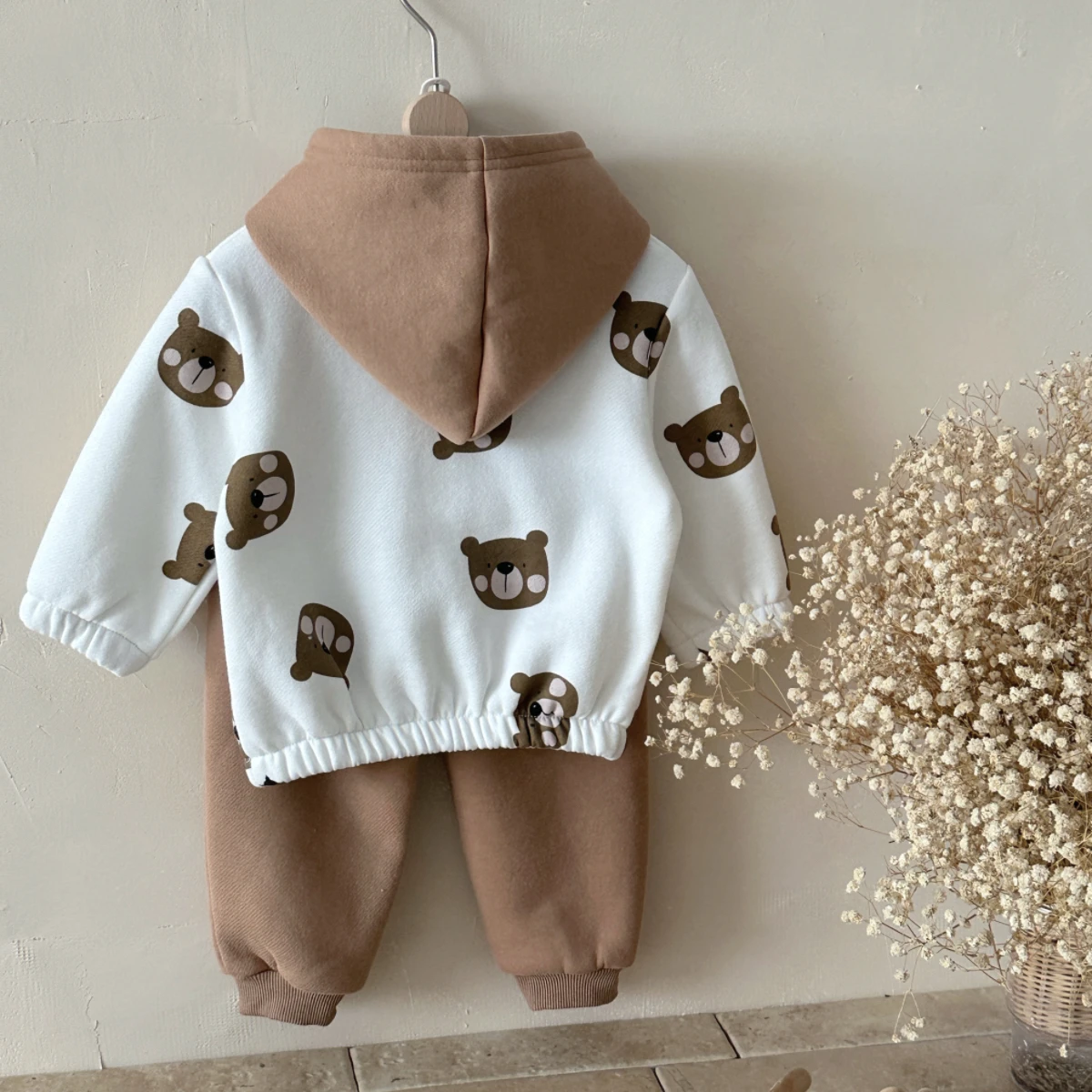 Setelan Baju Bertudung Bayi Pe - Baby Clothing Gender Neutral ulasan dan harga