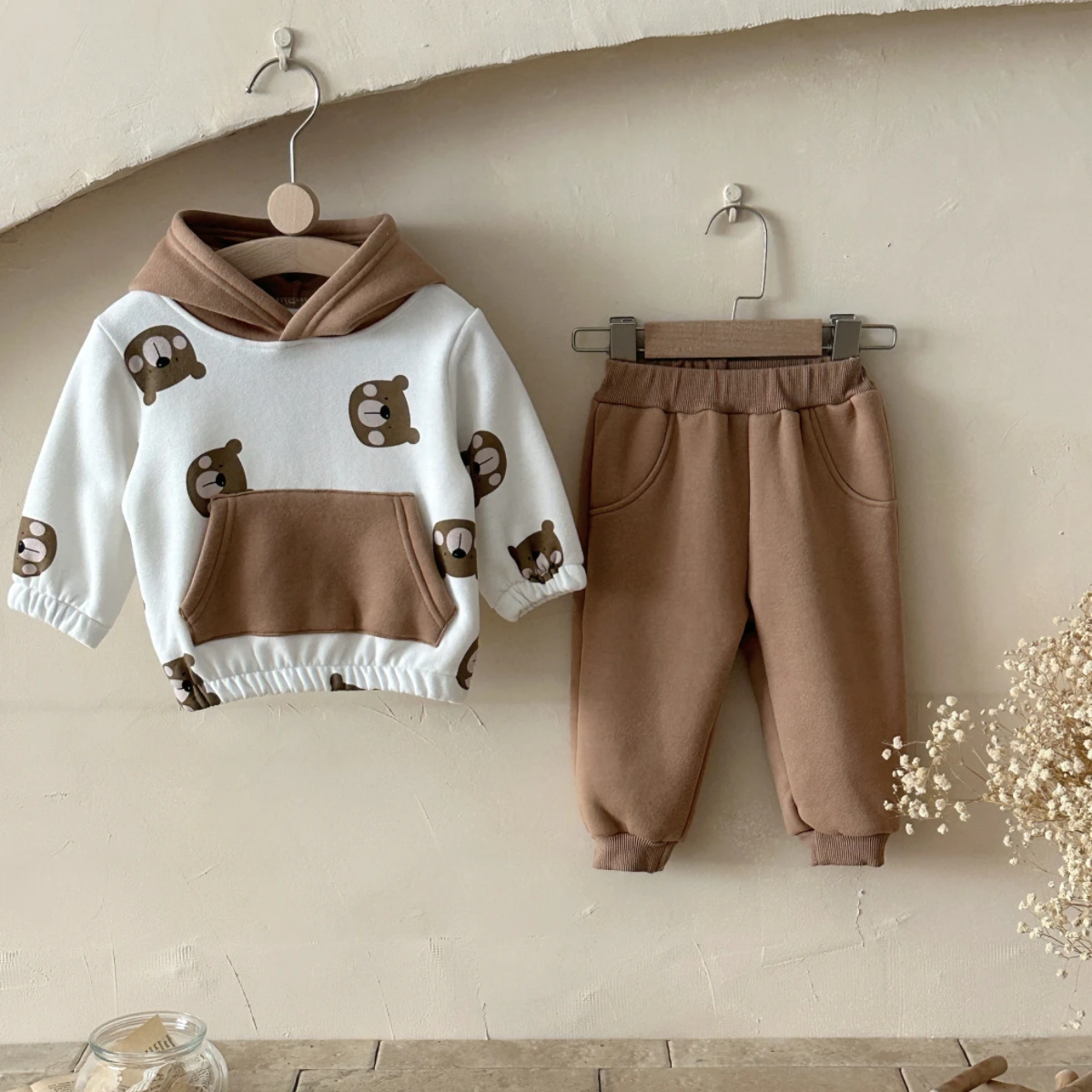 Setelan Baju Bertudung Bayi Pe - Baby Clothing Gender Neutral ulasan dan harga