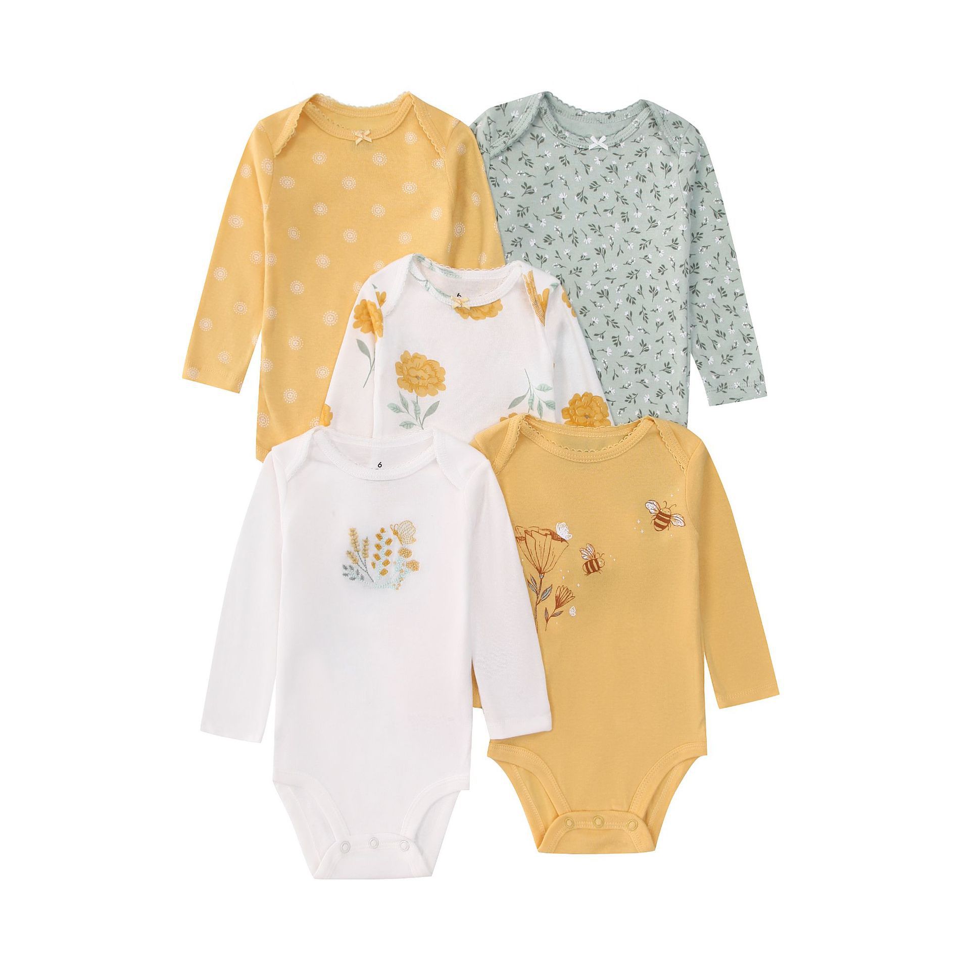 5PCS Baju Bayi Baru Lahir Leng - Baby Clothing Gender Neutral ulasan dan harga