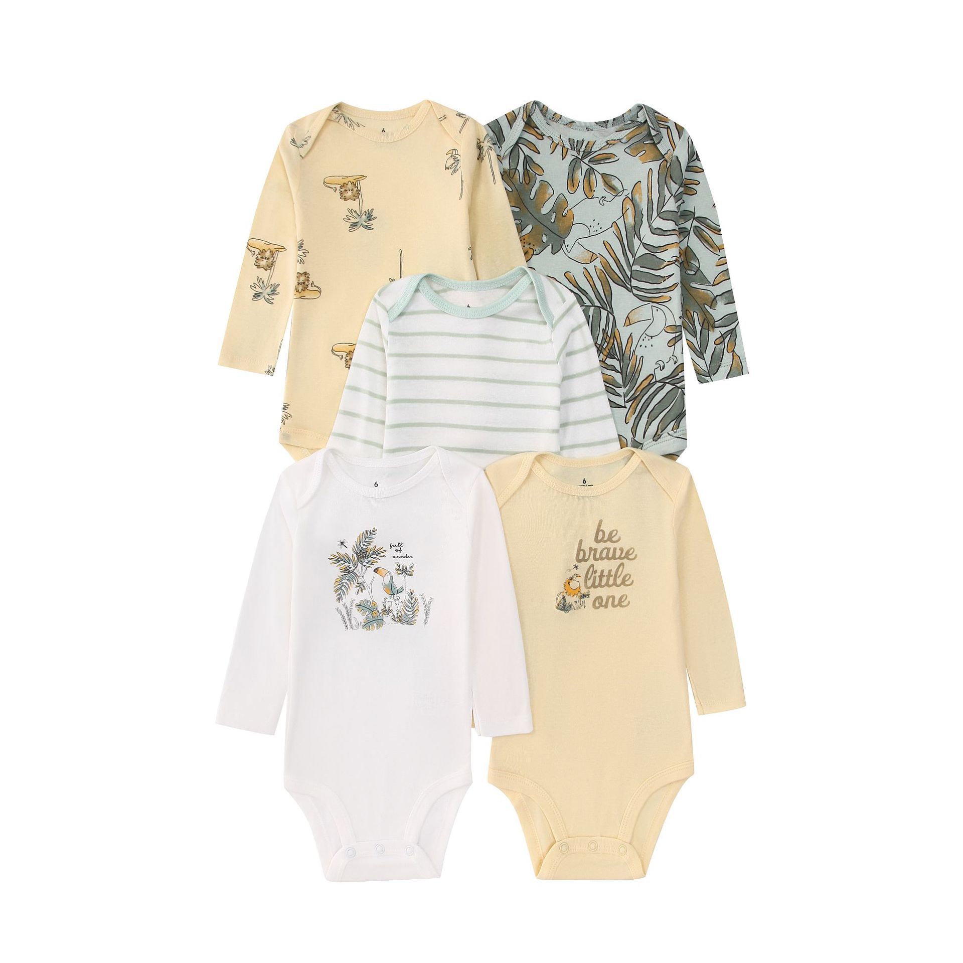 5PCS Baju Bayi Baru Lahir Leng - Baby Clothing Gender Neutral ulasan dan harga